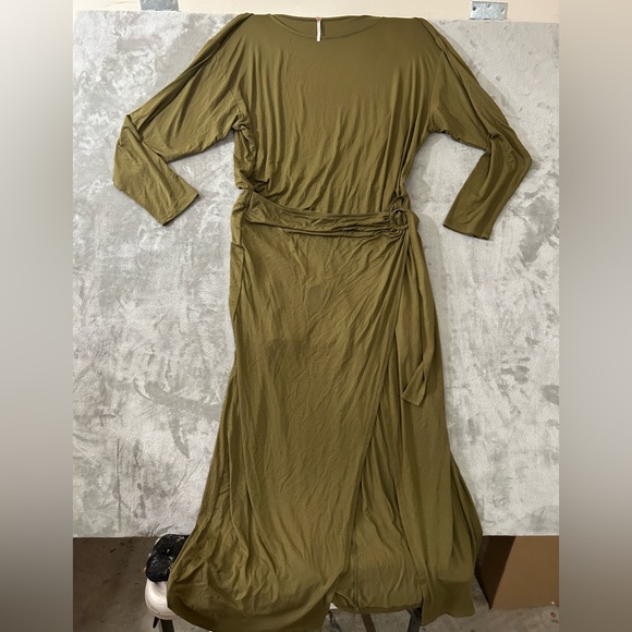 Free people alyssa long sleeve wrap maxi dress - Picture 2 of 12